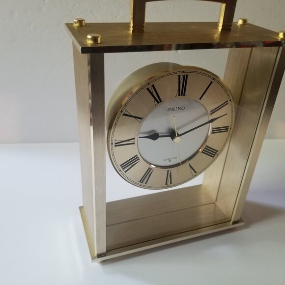 Vintage Seiko Quartz Mantle Clock - Picture 6 of 6